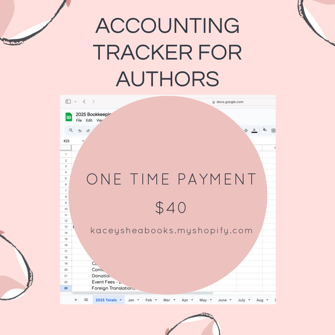 ACCOUNTING TRACKER FOR AUTHORS